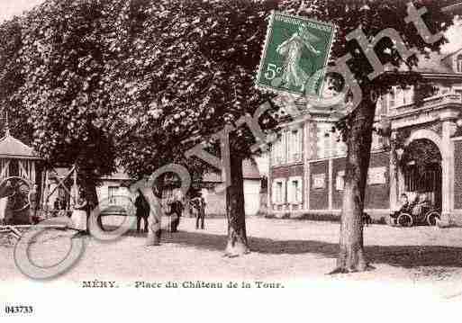 Ville de MERYSUROISE Carte postale ancienne