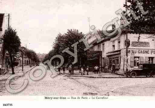 Ville de MERYSUROISE Carte postale ancienne