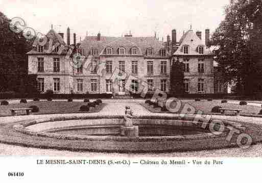 Ville de MESNILSAINTDENIS(LE) Carte postale ancienne