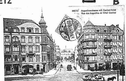 Ville de METZ Carte postale ancienne