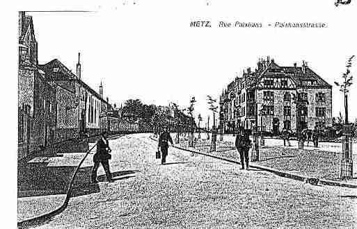 Ville de METZ Carte postale ancienne