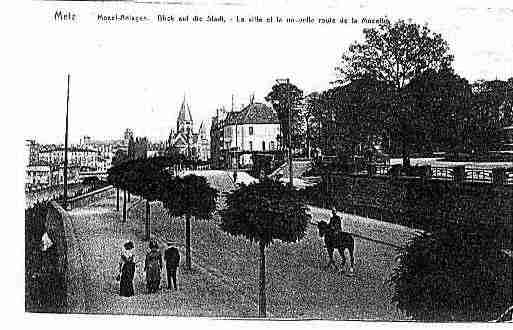 Ville de METZ Carte postale ancienne