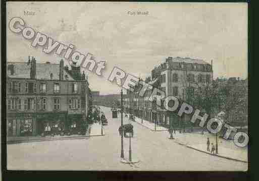 Ville de METZ Carte postale ancienne