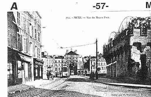 Ville de METZ Carte postale ancienne