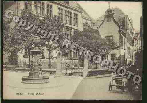 Ville de METZ Carte postale ancienne