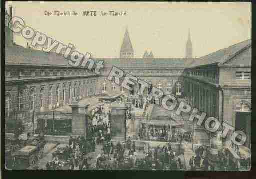 Ville de METZ Carte postale ancienne