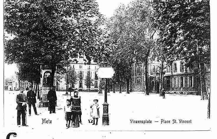 Ville de METZ Carte postale ancienne