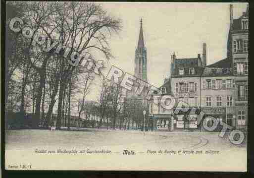 Ville de METZ Carte postale ancienne