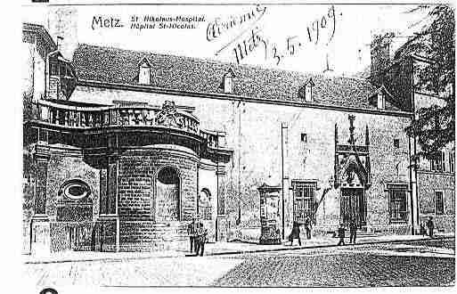 Ville de METZ Carte postale ancienne