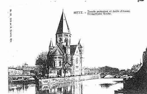 Ville de METZ Carte postale ancienne