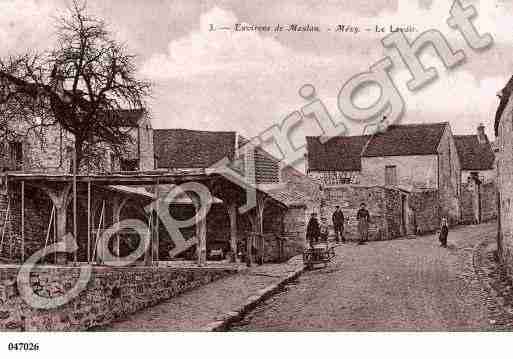 Ville de MEZYSURSEINE Carte postale ancienne