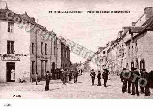 Ville de MISSILLAC Carte postale ancienne