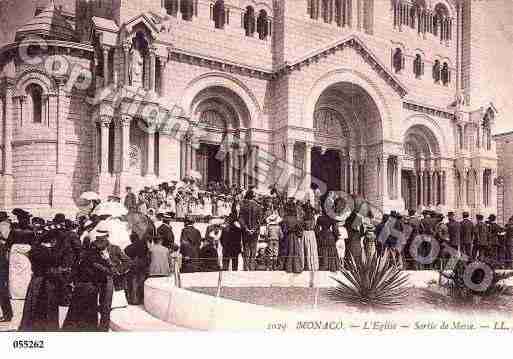 Ville de MONACO Carte postale ancienne