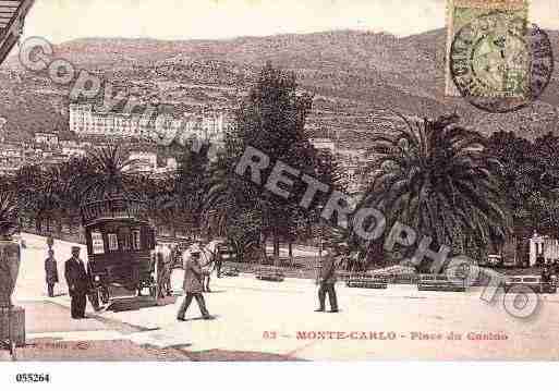 Ville de MONACO Carte postale ancienne