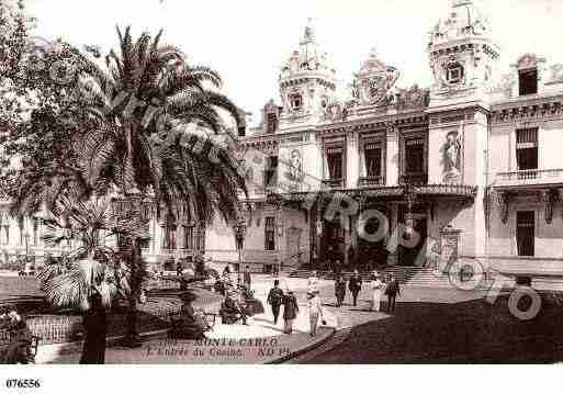 Ville de MONACO Carte postale ancienne