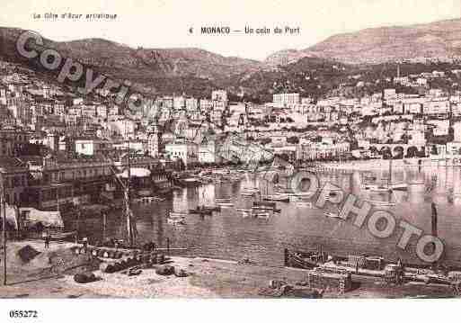 Ville de MONACO Carte postale ancienne