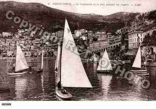 Ville de MONACO Carte postale ancienne