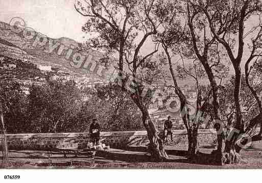 Ville de MONACO Carte postale ancienne