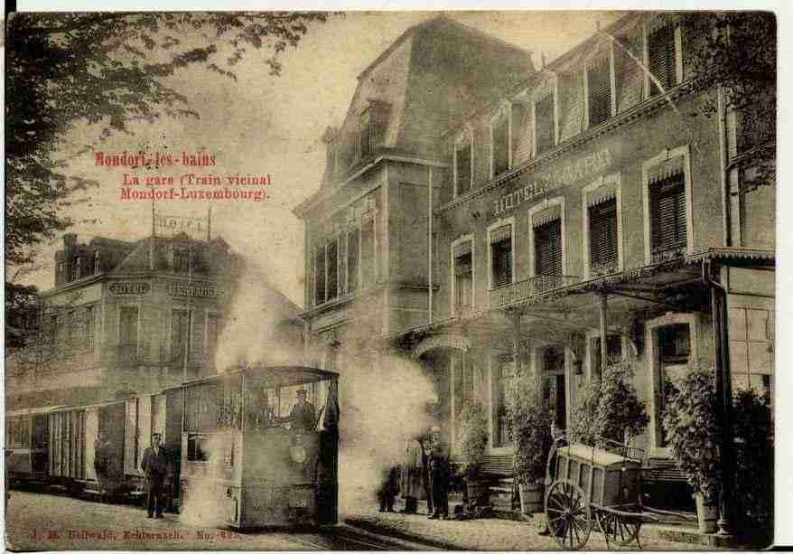 Ville de MONDORFLESBAINS Carte postale ancienne Ville de MONDORFLESBAINS Carte postale ancienne