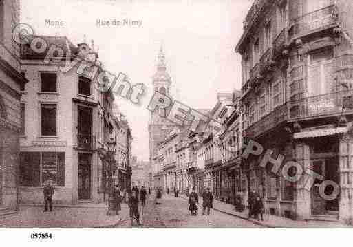 Ville de MONS Carte postale ancienne