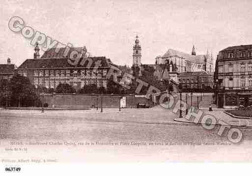 Ville de MONS Carte postale ancienne