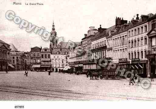 Ville de MONS Carte postale ancienne