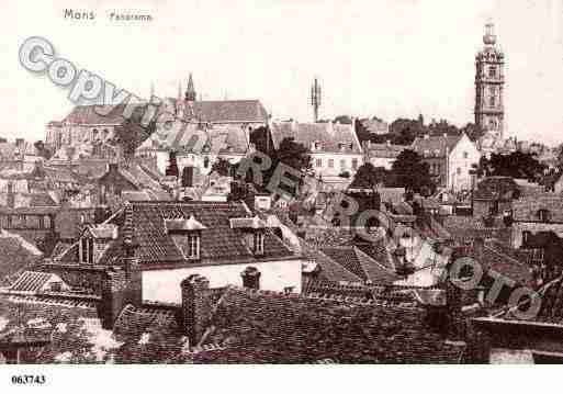 Ville de MONS Carte postale ancienne