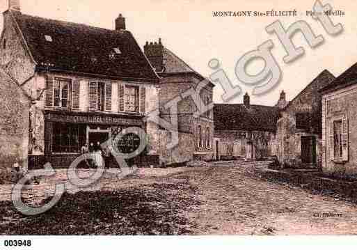 Ville de MONTAGNYSAINTEFELICITE Carte postale ancienne