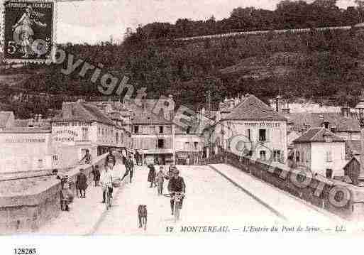 Ville de MONTEREAUFAUTYONNE Carte postale ancienne