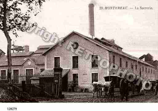 Ville de MONTEREAUFAUTYONNE Carte postale ancienne