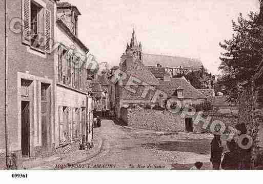 Ville de MONTFORTL\'AMAURY Carte postale ancienne