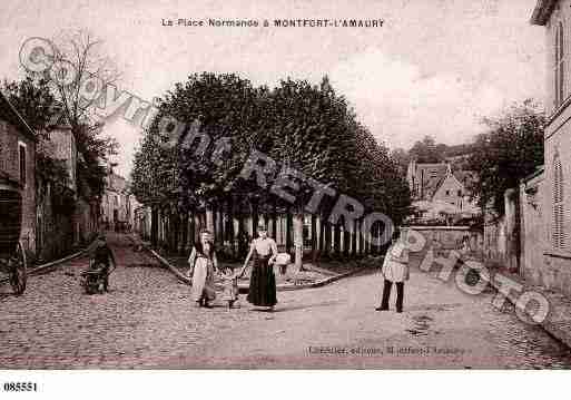 Ville de MONTFORTL\'AMAURY Carte postale ancienne