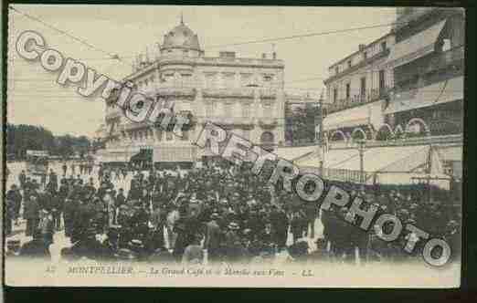 Ville de MONTPELLIER Carte postale ancienne