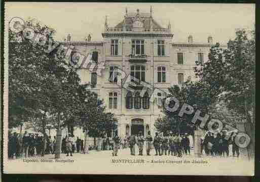 Ville de MONTPELLIER Carte postale ancienne