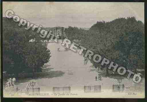 Ville de MONTPELLIER Carte postale ancienne