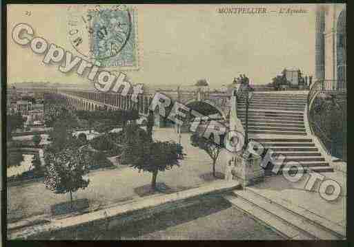 Ville de MONTPELLIER Carte postale ancienne