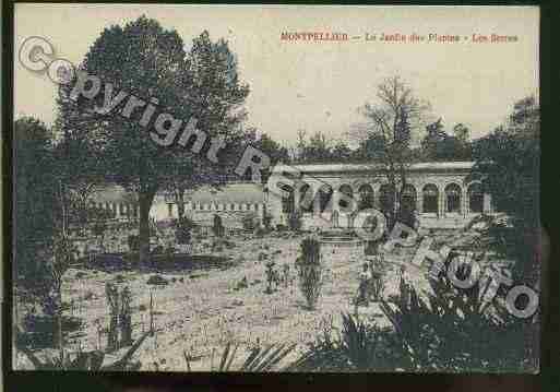 Ville de MONTPELLIER Carte postale ancienne