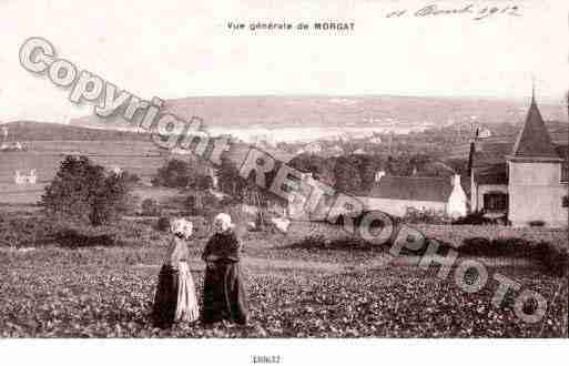 Ville de MORGAT Carte postale ancienne