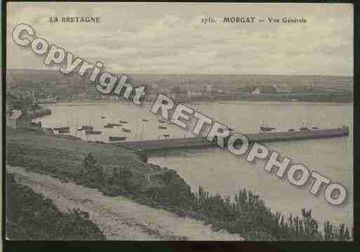 Ville de MORGAT Carte postale ancienne