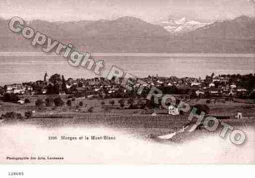 Ville de MORGES Carte postale ancienne