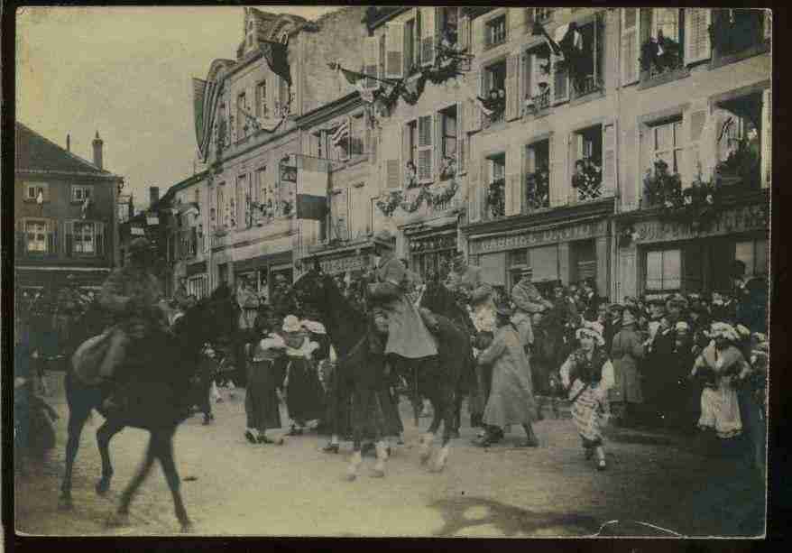 Ville de MORHANGE Carte postale ancienne