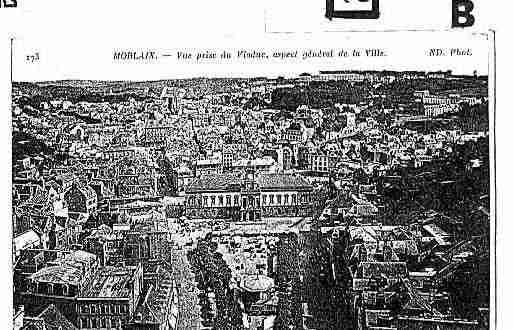 Ville de MORLAIX Carte postale ancienne