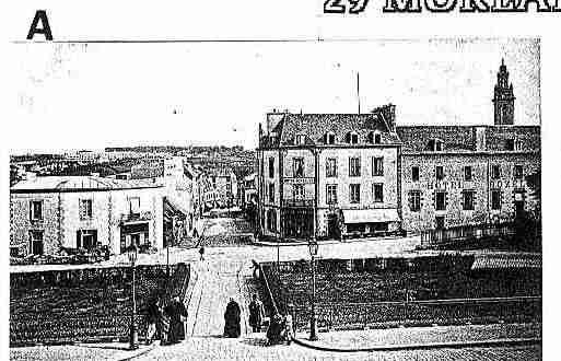 Ville de MORLAIX Carte postale ancienne