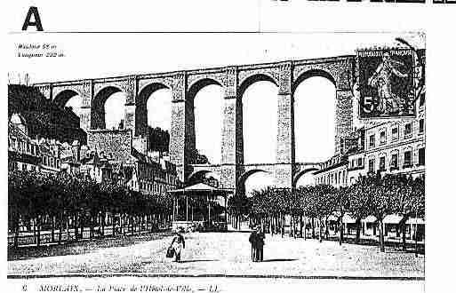 Ville de MORLAIX Carte postale ancienne