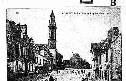 Ville de MORLAIX Carte postale ancienne