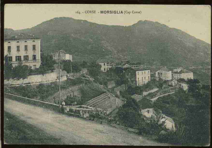 Ville de MORSIGLIA Carte postale ancienne