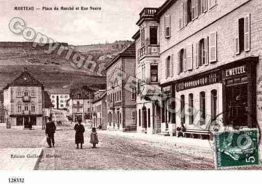 Ville de MORTEAU Carte postale ancienne