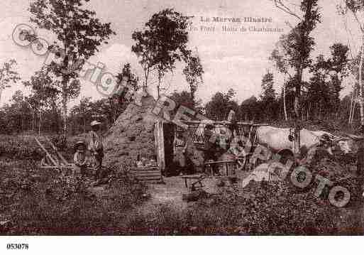 Ville de MORVAN Carte postale ancienne