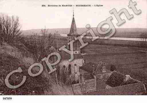 Ville de MOUSSEAUXSURSEINE Carte postale ancienne