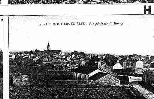 Ville de MOUTIERSENRETZ(LES) Carte postale ancienne